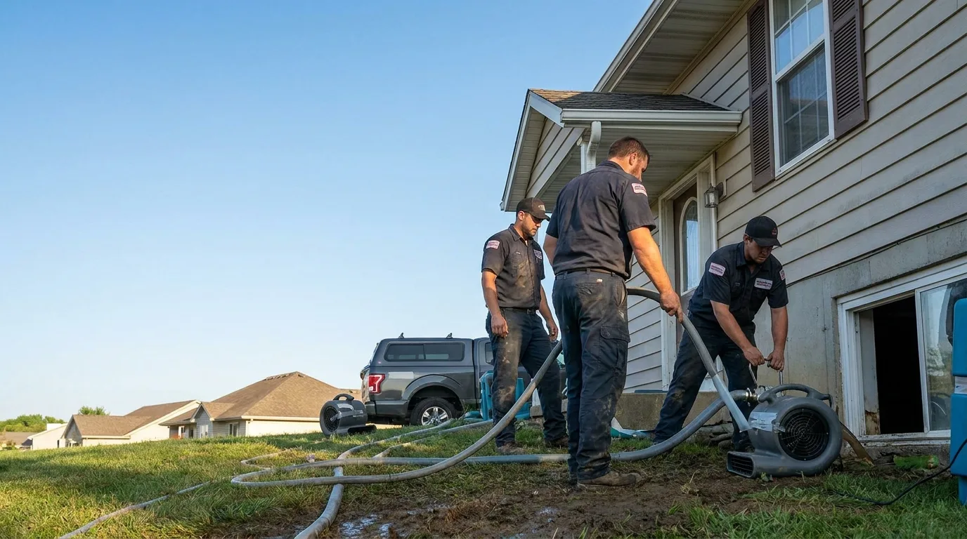 Water Removal in West Des Moines, IA near me
